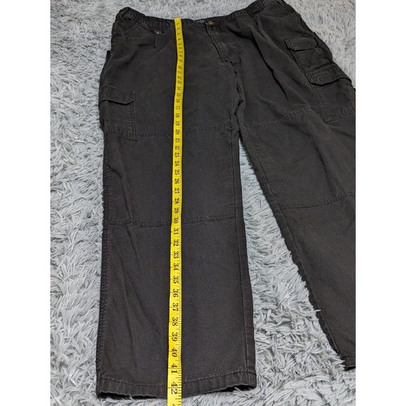 5.11 Tactical Mens Cargo Pants Size 44x32 Black Ripstop 74521 Icon 44/32 Cotton - Picture 9 of 10